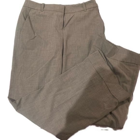 Loft Ann Taylor Women’s Grey Professional Slacks / Dress Pants Size 2 - Picture 2 of 3